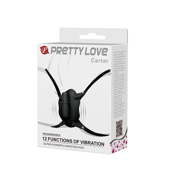 MUTANDINA VIBRANTE PER CLITORIDE ELASTICA E REGOLABILE USB