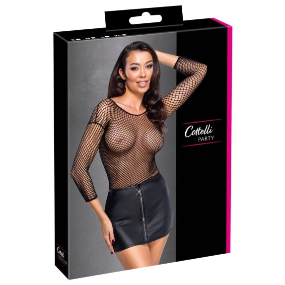 copy of MINIGONNA SEXY NERA OPACA PER DONNA CON ZIP DI STRASS COTTELLI