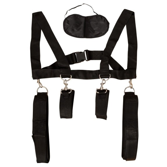 IMMOBILIZZATORE SEXY CINGHIE REGOLABILI E STACCABILI