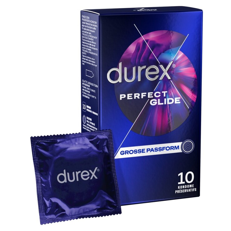 DUREX PERFECT GLIDE PROFILATTICI 10 PZ SPESSI EXTRA...