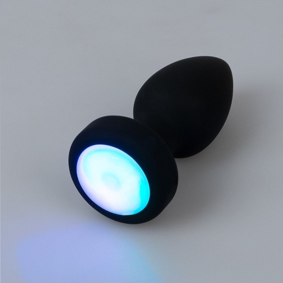 PLUG ANALE VIBRANTE CON LUCI E TELECOMANDO FLASHING BUTT PLUG