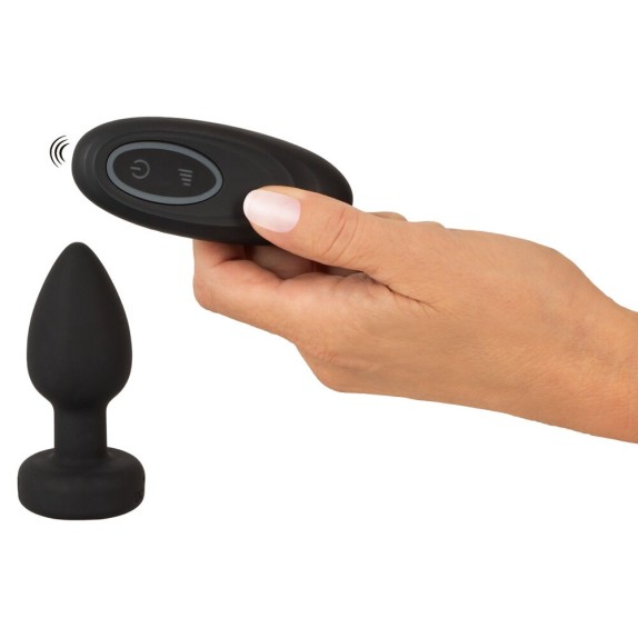 PLUG ANALE VIBRANTE CON LUCI E TELECOMANDO FLASHING BUTT PLUG