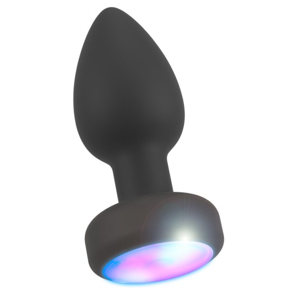 PLUG ANALE VIBRANTE CON LUCI E TELECOMANDO FLASHING BUTT PLUG