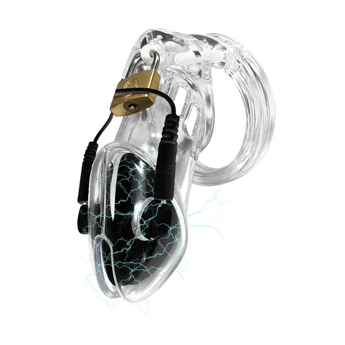 CINTURA DI CASTITÀ PER UOMO ELECTRO COCK CAGE...