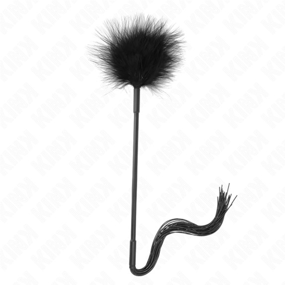 copy of FRUSTA PIUMINO 2IN1 FLOGGER IN SILICONE CON FRANGE E PIUMINO PER SOLLETICO