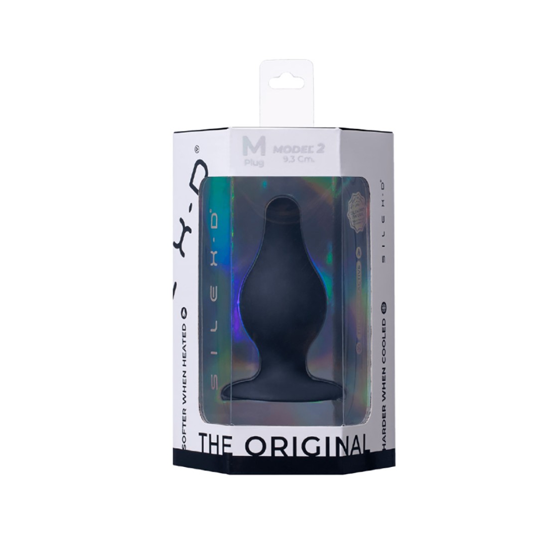 PLUG ANALE IN SILICONE TERMOREATTIVO SILEXD DUE...