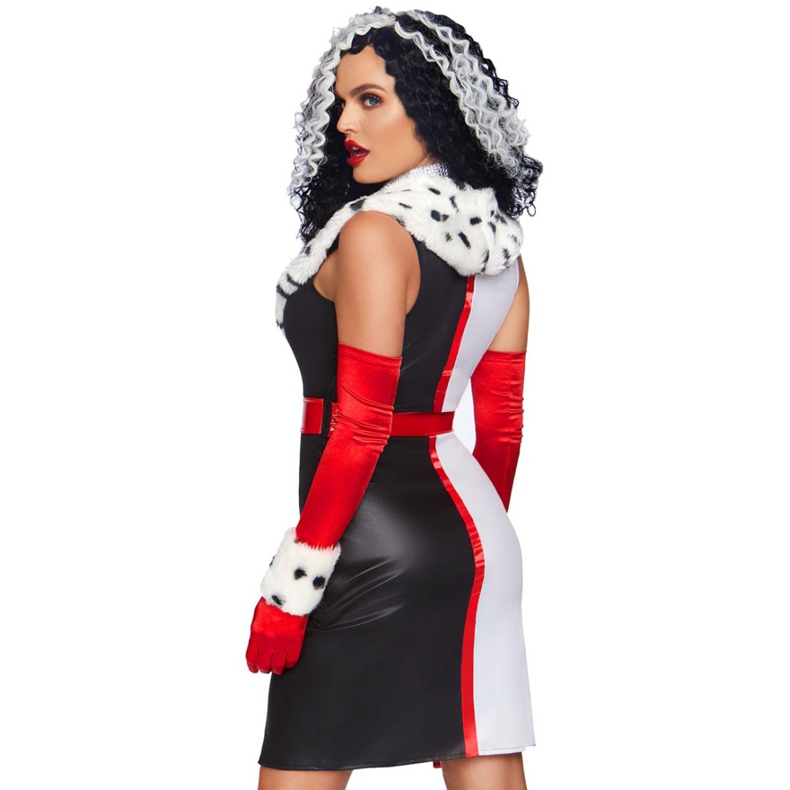 COSTUME HALLOWEEN SEXY 3 PEZZI DONNA DA DIVA...
