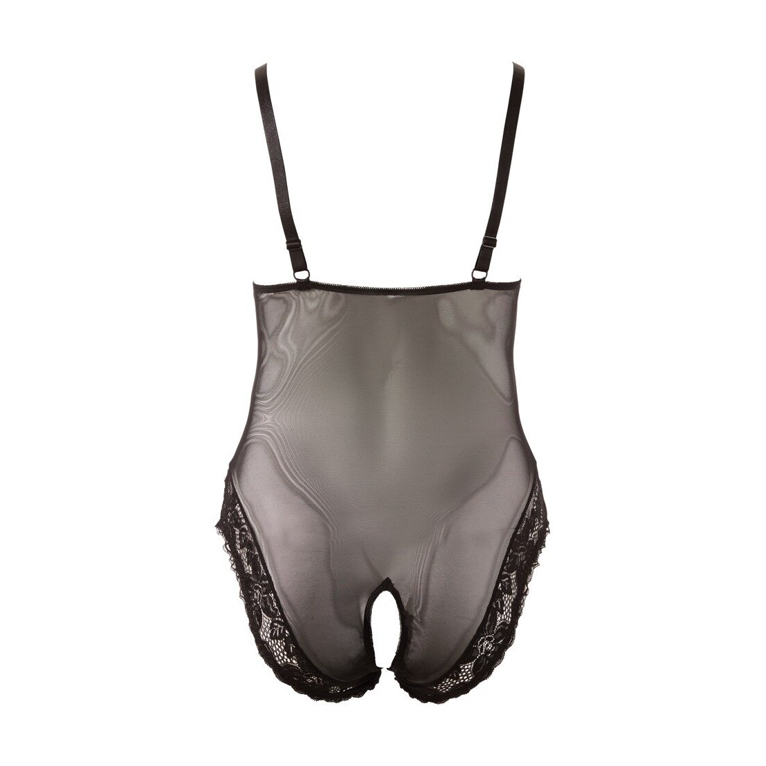 BODY SEXY PER DONNA TAGLIA GRANDE POWERNET NERO...