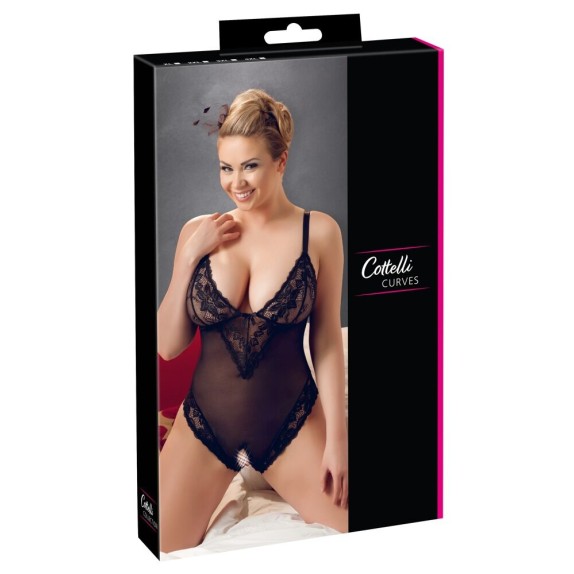 copy of BODY SEXY PER DONNA TAGLIA GRANDE IN TULLE NERO APERTO SOTTO