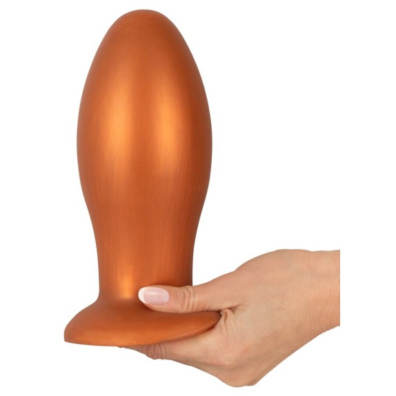 PLUG ANALE XXL IN SILICONE LIQUIDO PREMIUM 21 CM ANOS