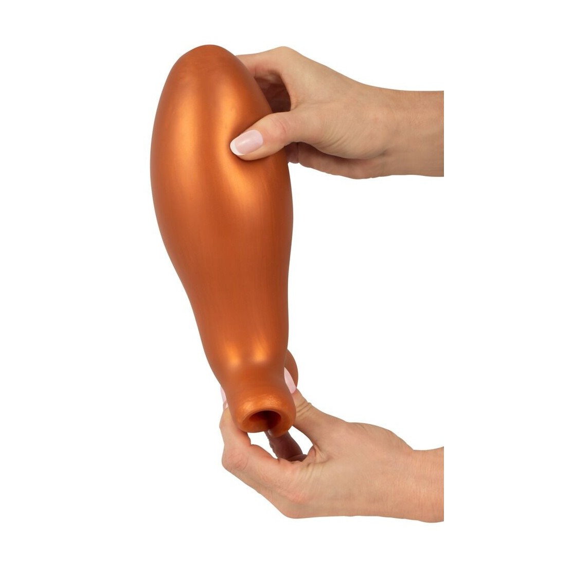 PLUG ANALE XXL IN SILICONE LIQUIDO PREMIUM 21...