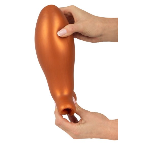PLUG ANALE XXL IN SILICONE LIQUIDO PREMIUM 21 CM ANOS