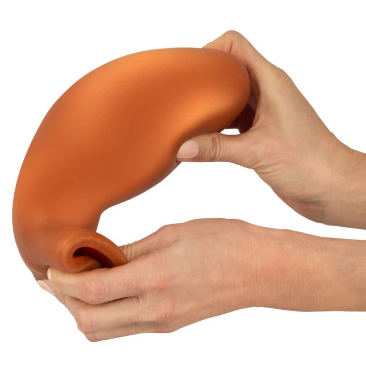 PLUG ANALE XXL IN SILICONE LIQUIDO PREMIUM 21 CM ANOS 2