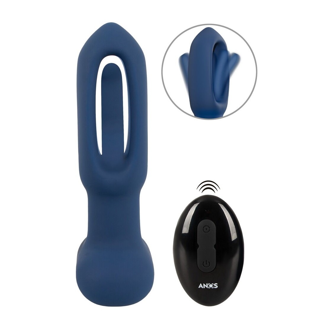 PLUG ANALE WIRELESS CON LINGUA INTERNA...
