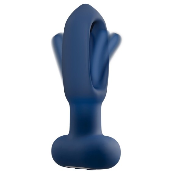 PLUG ANALE WIRELESS CON LINGUA INTERNA OSCILLANTE E VIBRAZIONE