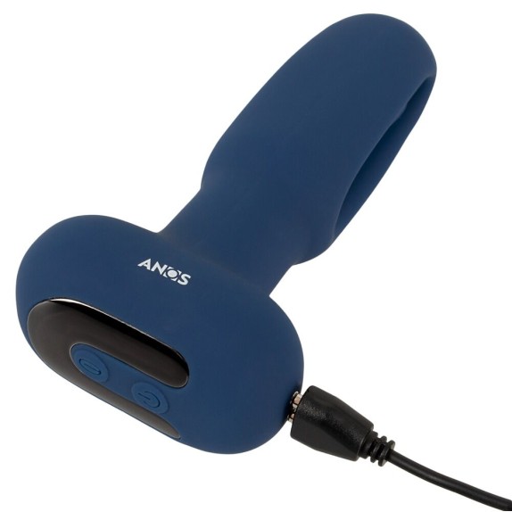 PLUG ANALE WIRELESS CON LINGUA INTERNA OSCILLANTE E VIBRAZIONE