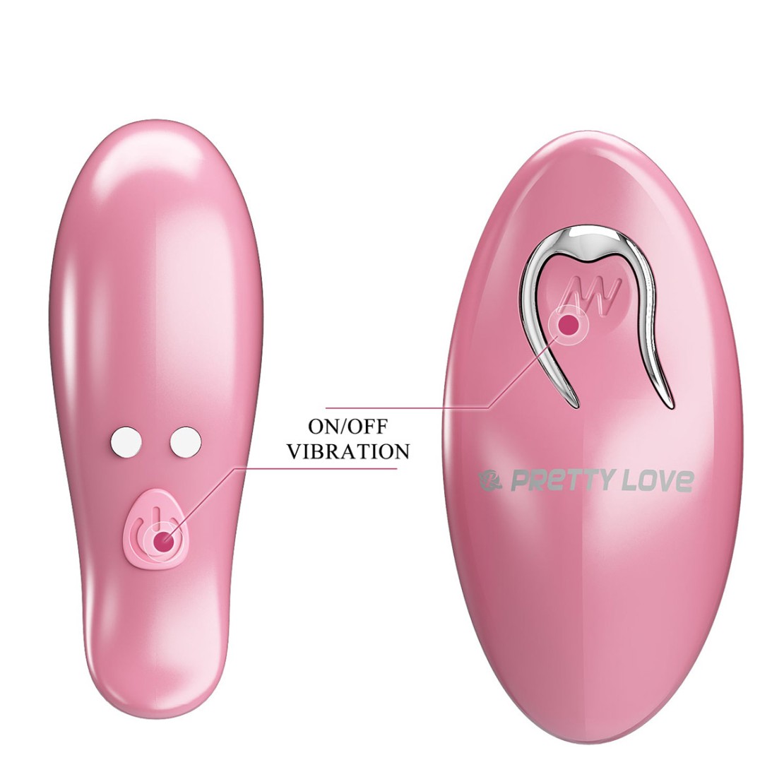 PINZE PER CAPEZZOLI VIBRANTI WIRELESS USB...