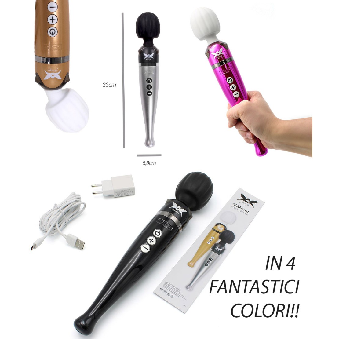 copy of WAND RICARICABILE PIXEL DELUXE