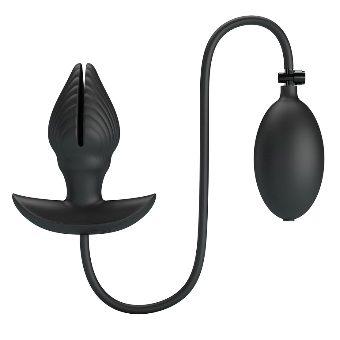 PLUG ANALE VIBRANTE GONFIABILE PUNTA DIVISA MANSON
