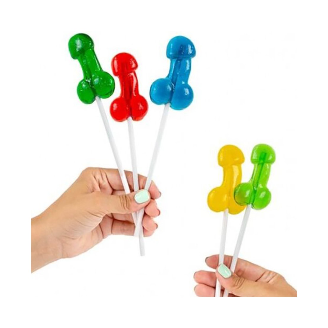 LECCA LECCA ALCOLICI A FORMA DI PENE ASSORTITI...