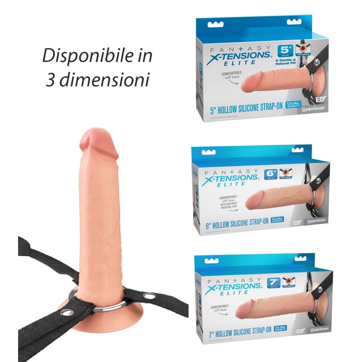 STRAP-ON CAVO PER UOMO CON PROLUNGA E JOCKSTRAP...