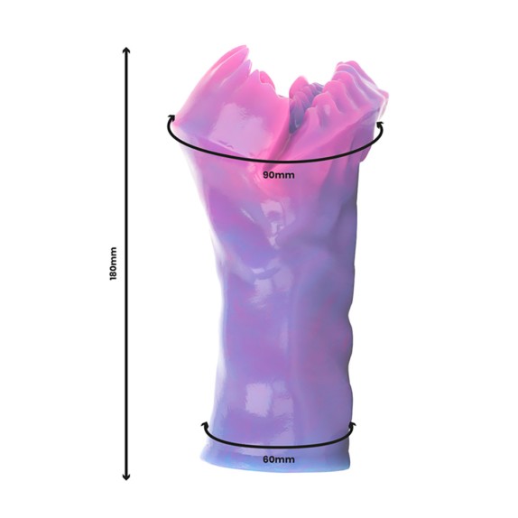 MASTURBATORE ALIENO PER UOMO A FORMA DI BOCCA COLORATO EPIC
