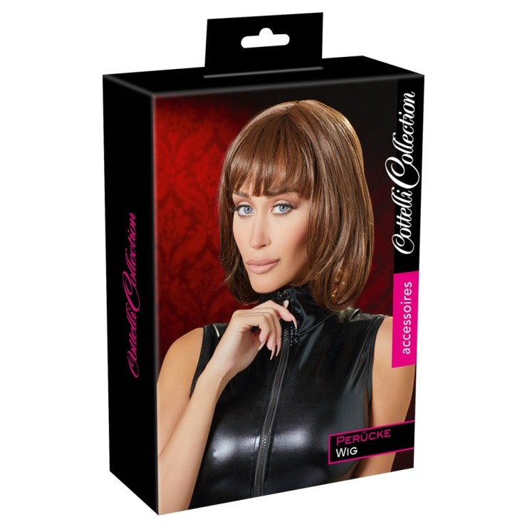 copy of PARRUCCA SEXY CASCHETTO CASTANO PER TRAVESTIMENTI