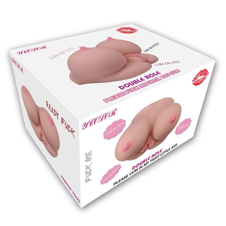 MASTURBATORE PER UOMO CON TETTE, VAGINA E ANO TITS FUCK-OF 2