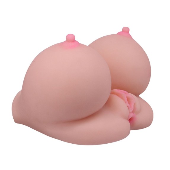 MASTURBATORE PER UOMO CON TETTE, VAGINA E ANO TITS FUCK-OF