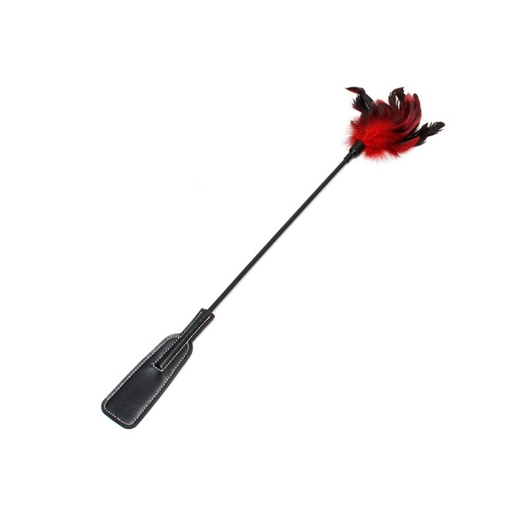 FRUSTINO E PIUMINO 2 IN 1 IN ECOPELLE FEATHER CROP-OF