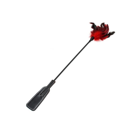 FRUSTINO E PIUMINO 2 IN 1 IN ECOPELLE FEATHER CROP-OF