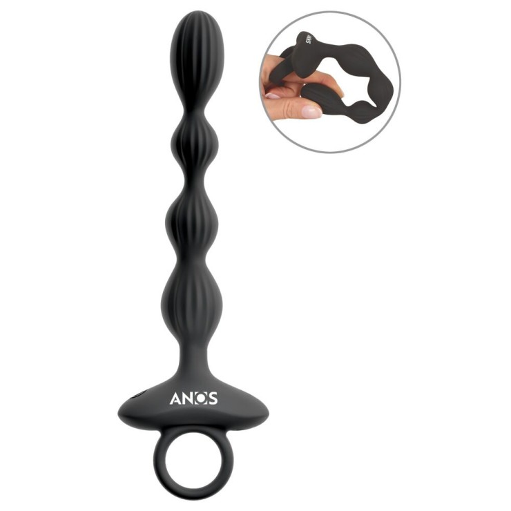 PALLINE ANALI VIBRANTI ULTRA FLESSIBILI CON BASE CON... 2