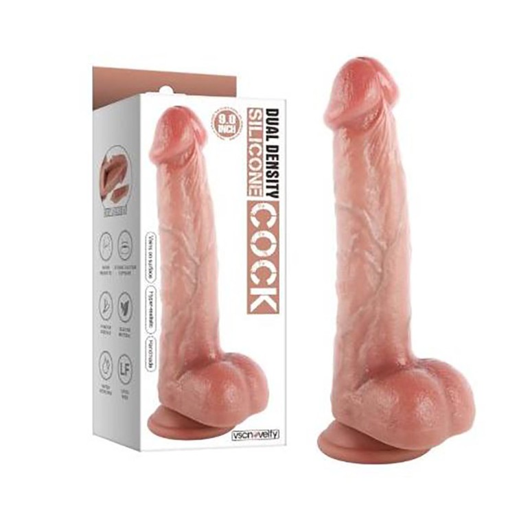 FALLO REALISTICO IN SILICONE DOPPIA DENSITÀ 9.0" VSCNOVELTY