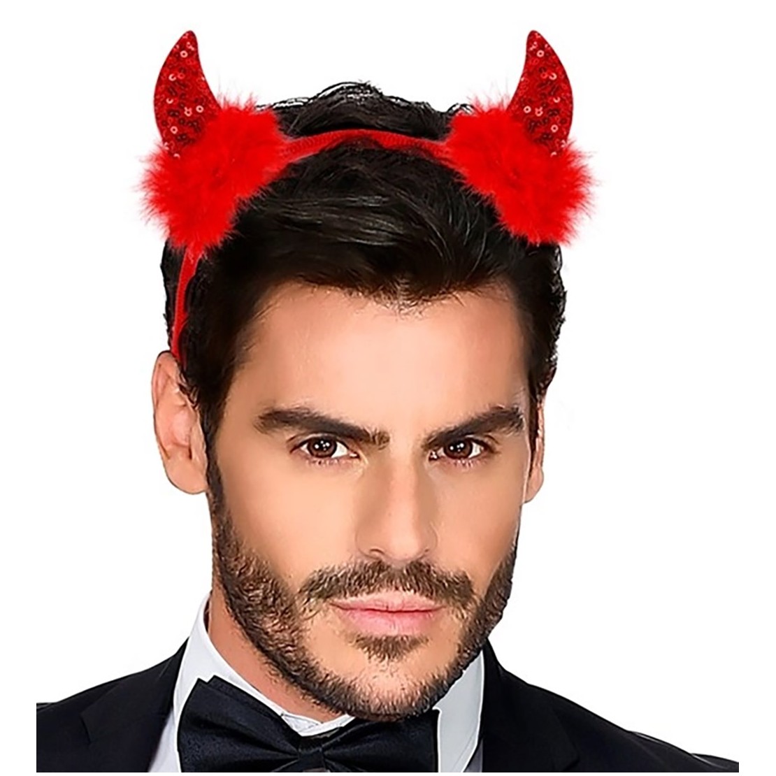 CORNA DA DIAVOLO SEXY ROSSE UNISEX A CERCHIETTO