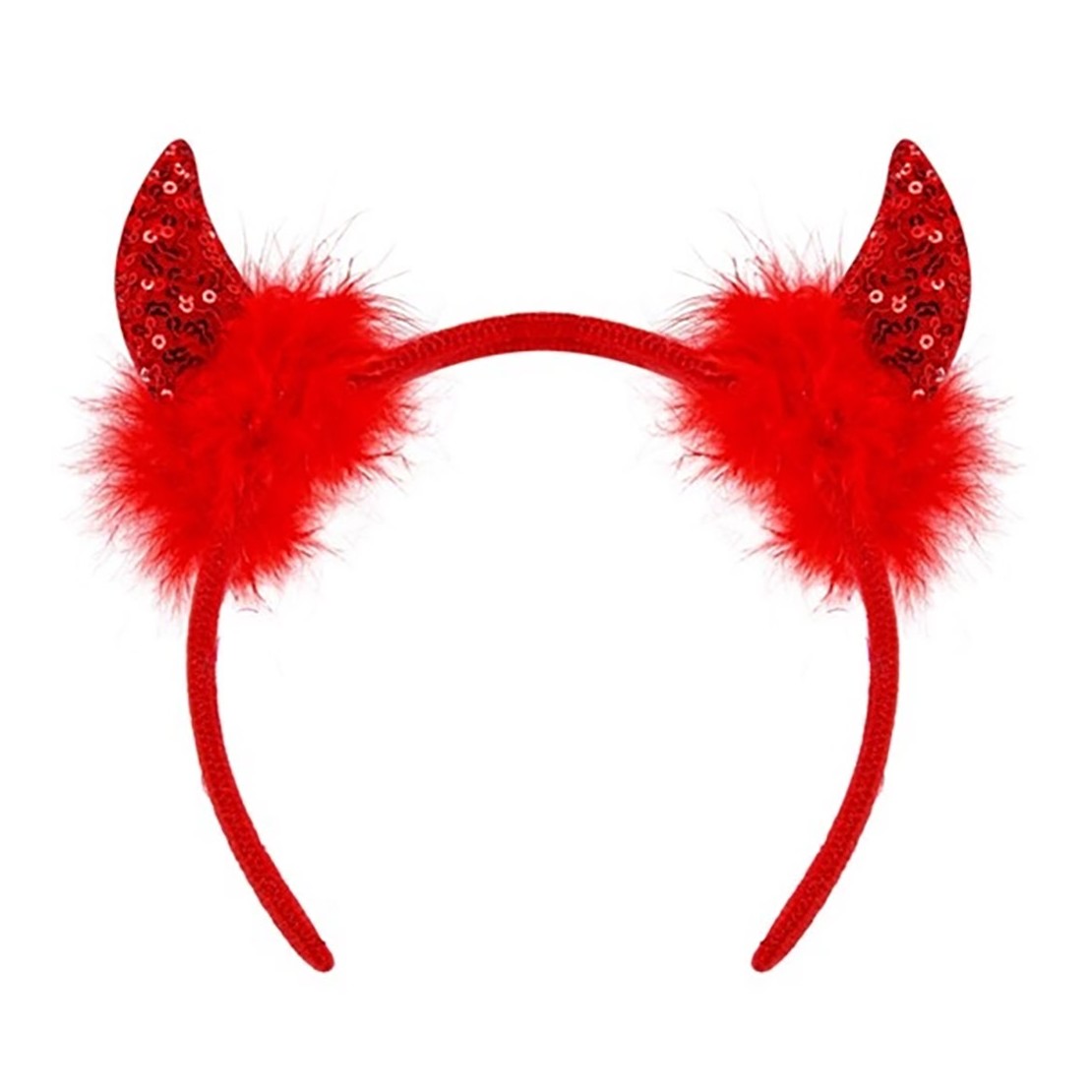 CORNA DA DIAVOLO SEXY ROSSE UNISEX A CERCHIETTO