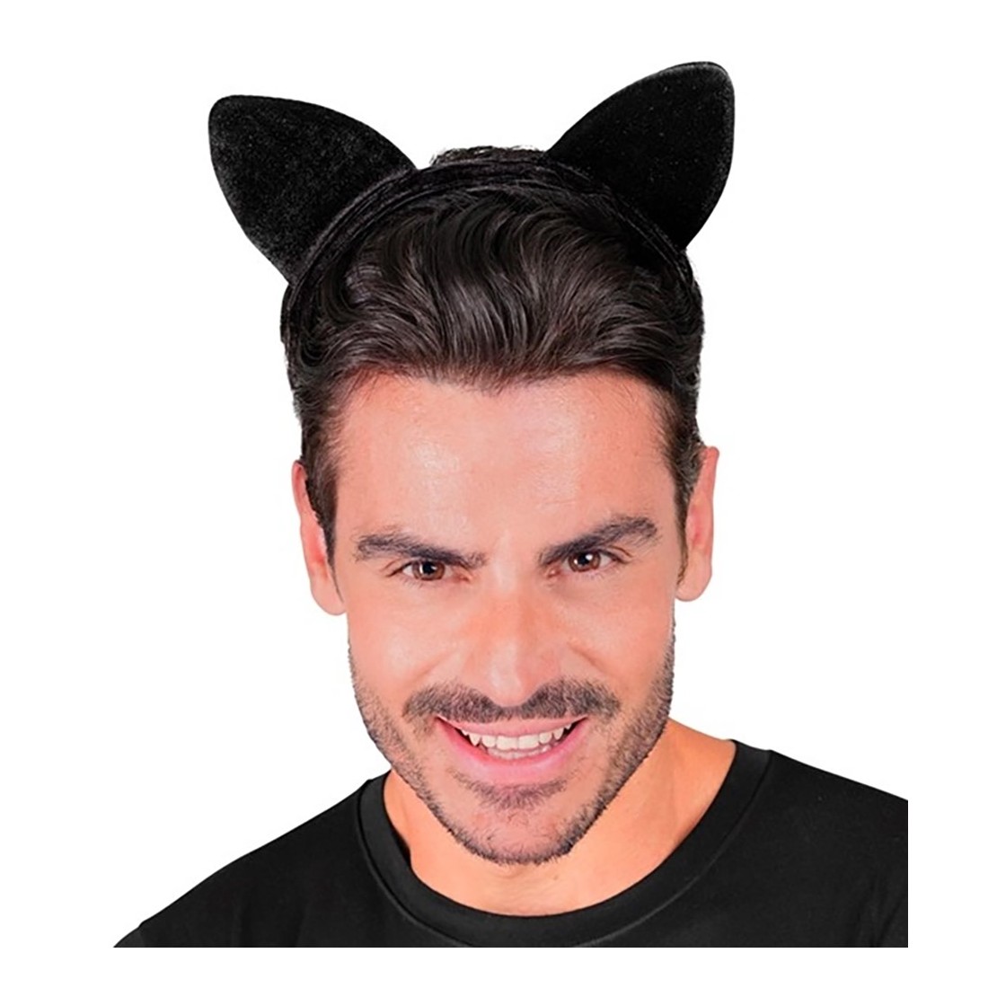 ORECCHIE DA GATTA SEXY IN VELLUTO MORBIDO UNISEX
