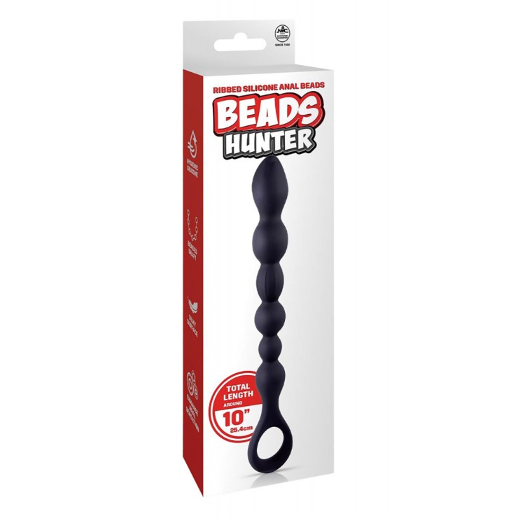 PALLINE ANALI DI SILICONE DIVERSE MISURE CON ANELLO ALLA...