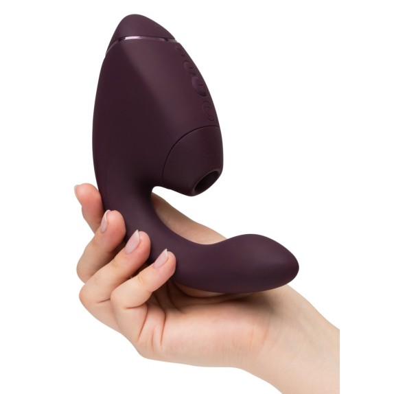 WOMANIZER NEXT DUO STIMOLATORE DOPPIO SUCCHIA CLITORIDE E VIBRATORE PUNTO G