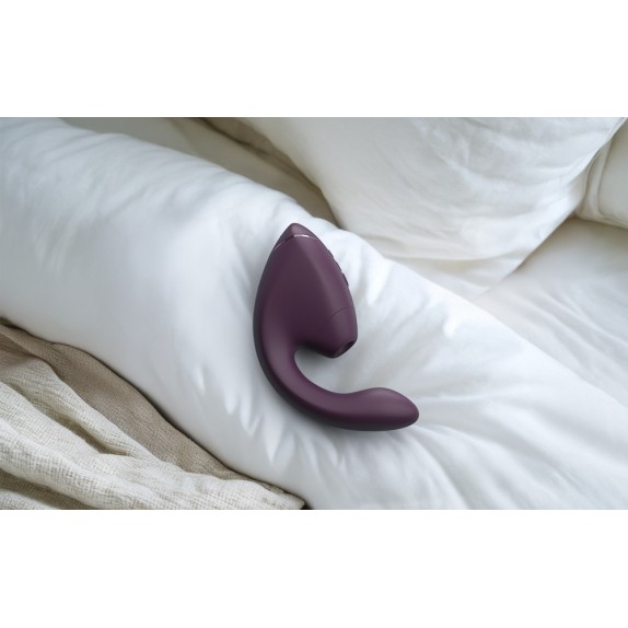 WOMANIZER NEXT DUO STIMOLATORE DOPPIO SUCCHIA CLITORIDE E VIBRATORE PUNTO G