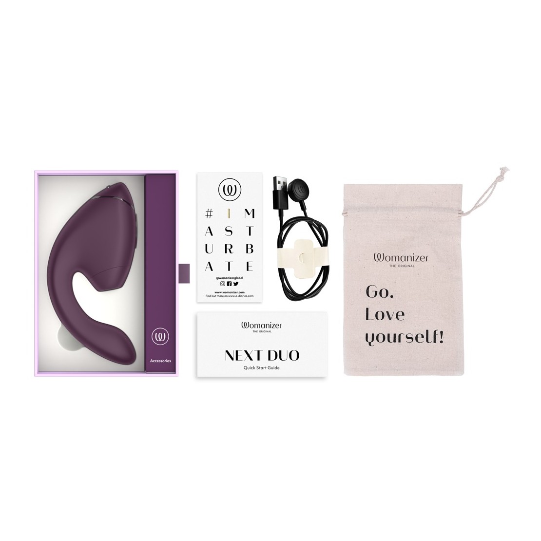 WOMANIZER NEXT DUO STIMOLATORE DOPPIO SUCCHIA...