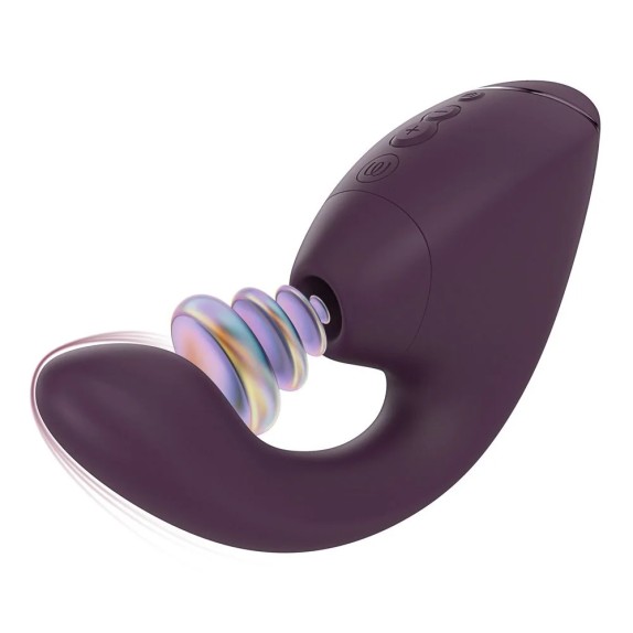 WOMANIZER NEXT DUO STIMOLATORE DOPPIO SUCCHIA CLITORIDE E VIBRATORE PUNTO G