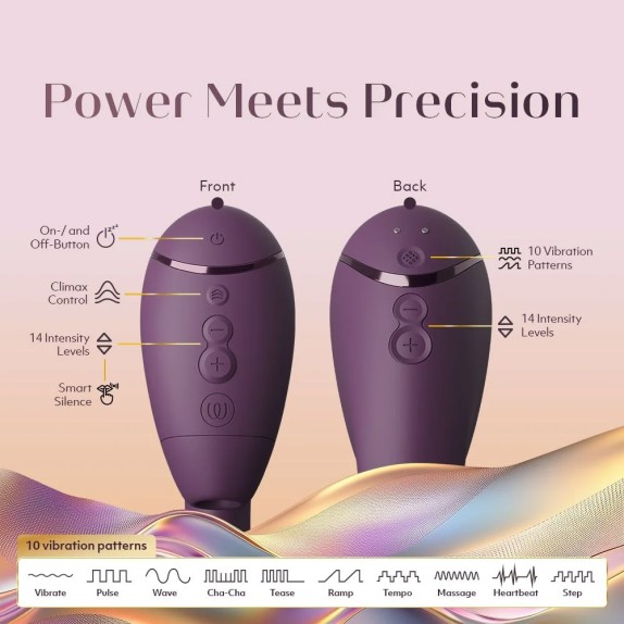 WOMANIZER NEXT DUO STIMOLATORE DOPPIO SUCCHIA CLITORIDE E VIBRATORE PUNTO G