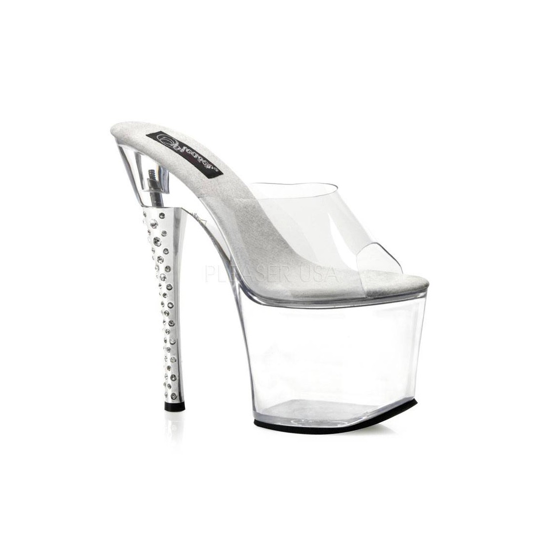 SANDALI TACCO 18/19 CM CON STRASS