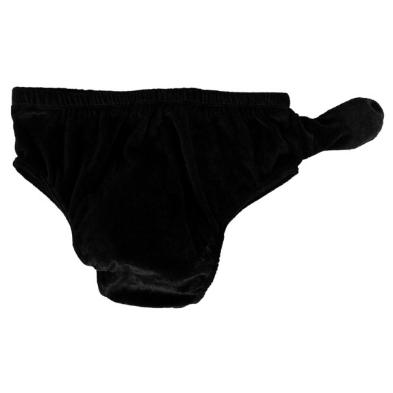 SLIP CON PENE IN PELUCHES CHE SI ALZA GADGET SCHERZOSO
