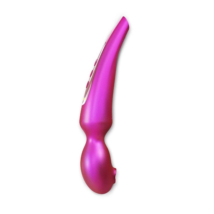 WAND SEX TOY FLESSIBILE CON LINGUA MOBILE E VIBRANTE...
