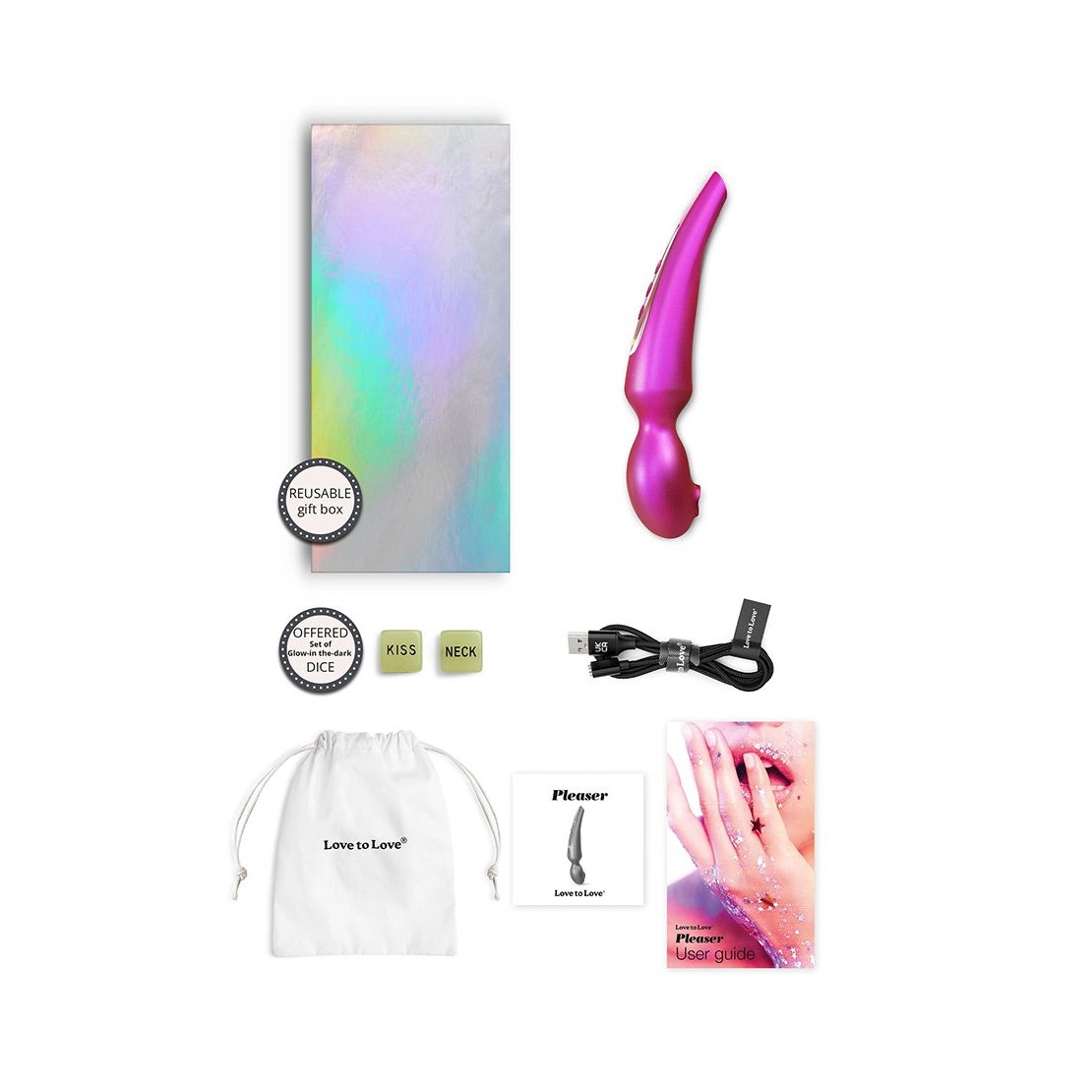 WAND SEX TOY FLESSIBILE CON LINGUA MOBILE E...
