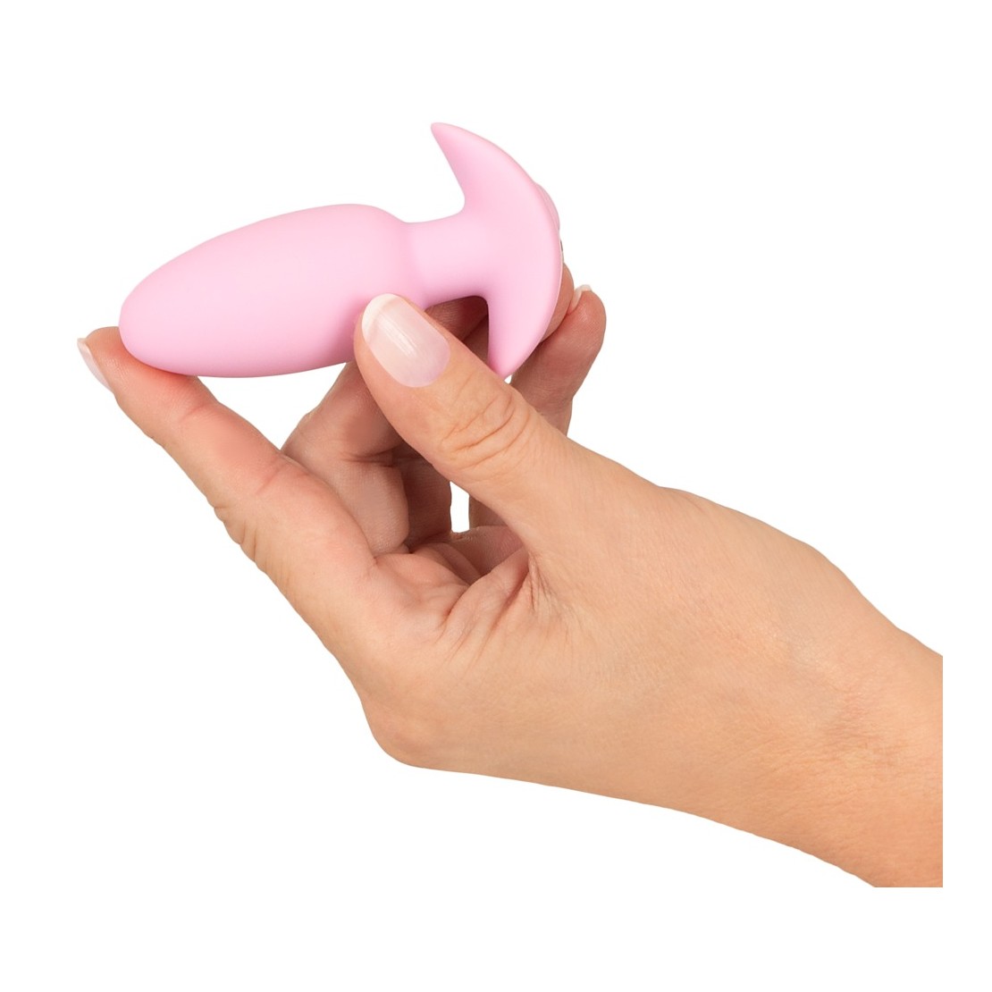 MINI TAPPO ANALE VIBRANTE 8 CM IN SILICONE E...