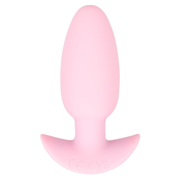 MINI TAPPO ANALE VIBRANTE 8 CM IN SILICONE E RICARICABILE CUTIES