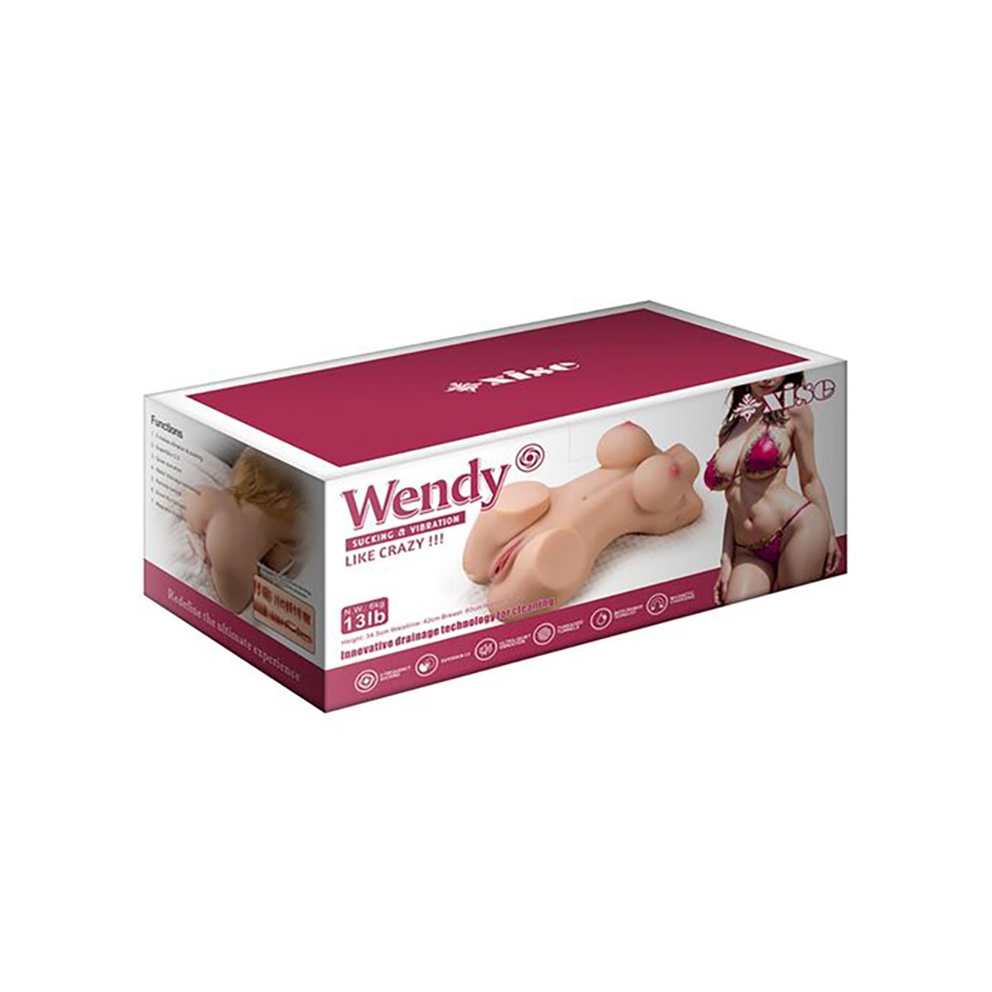 WENDY TORSO FEMMINILE MASTURBATORE UOMO CON...