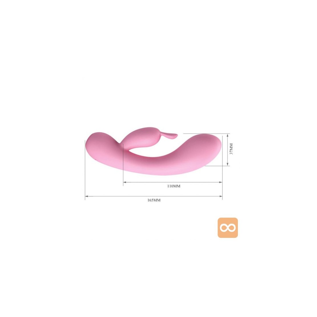 HUGO VIBRATORE RABBIT PER PUNTO G SEX TOY CON...
